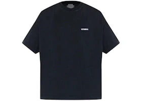Vetements Iconic Logo T-shirt Black - vue 360