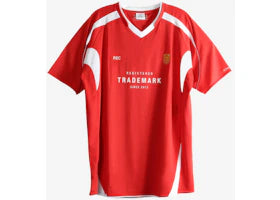 Vetements Trademark Football Jersey T-shirt Red