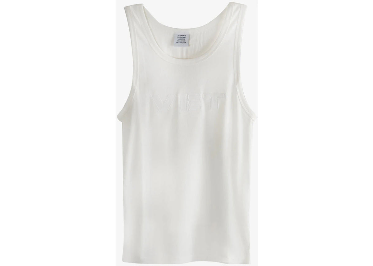 Vetements Vet Tank Top White - vue secondaire A
