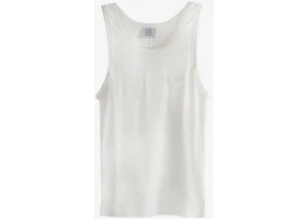 Vetements Vet Tank Top White