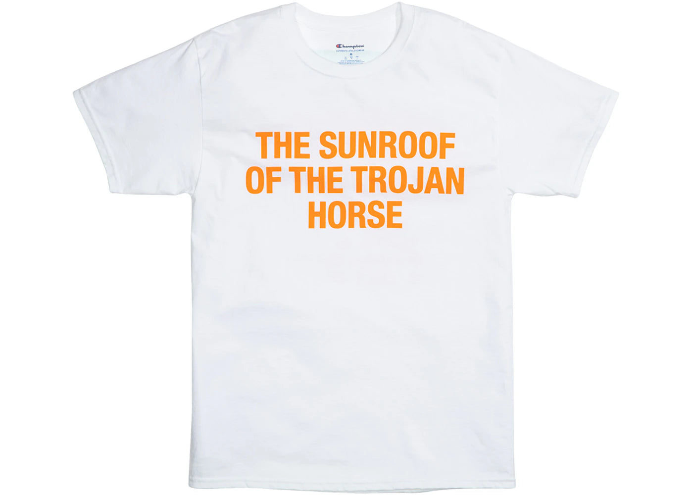 Virgil Abloh Brooklyn Museum Sunroof Trojan Horse T-shirt White - vue secondaire A