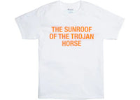 Virgil Abloh Brooklyn Museum Sunroof Trojan Horse T-shirt White