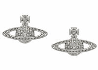 Vivienne Westwood Ohrringe Mini Bas Relief Silber