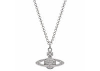 Vivienne Westwood Necklace Mini Bas Relief Pendant Silver