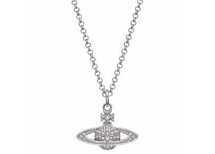 Vivienne Westwood Necklace Mini Bas Relief Pendant Silver - authentic Vivienne Westwood product