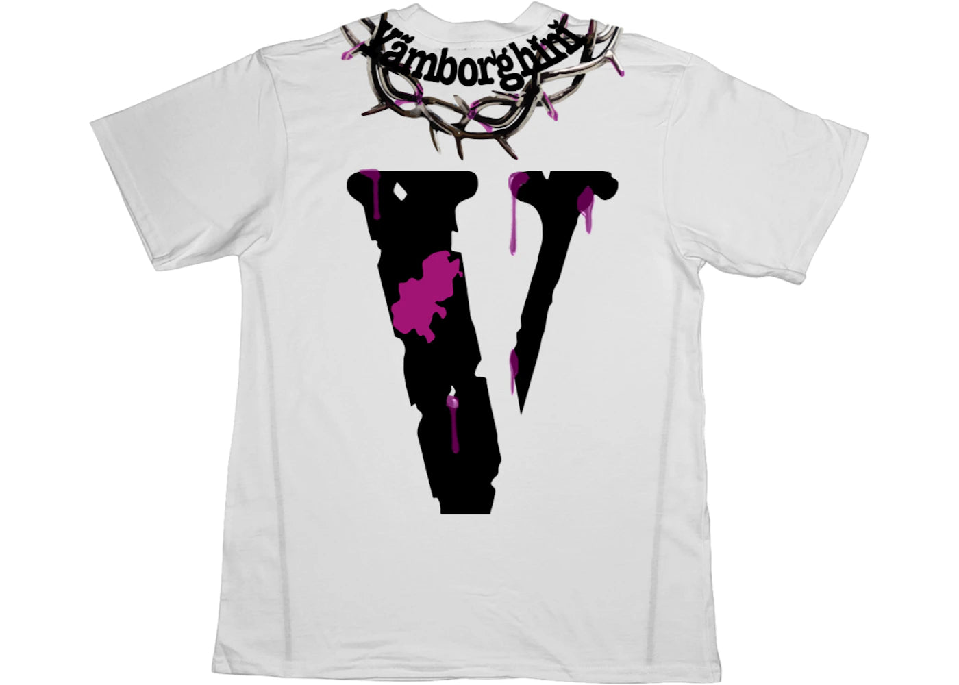 Vlone Yams Day Jesus Piece T-shirt White - vue secondaire B