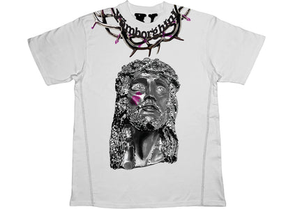 Vlone Yams Day Jesus Piece T-shirt White - apparel view 2