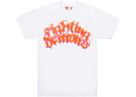 Juice Wrld x Vlone Neon T-shirt White - vue 360