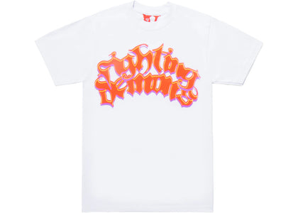 Juice Wrld x Vlone Neon T-shirt White - apparel view 2
