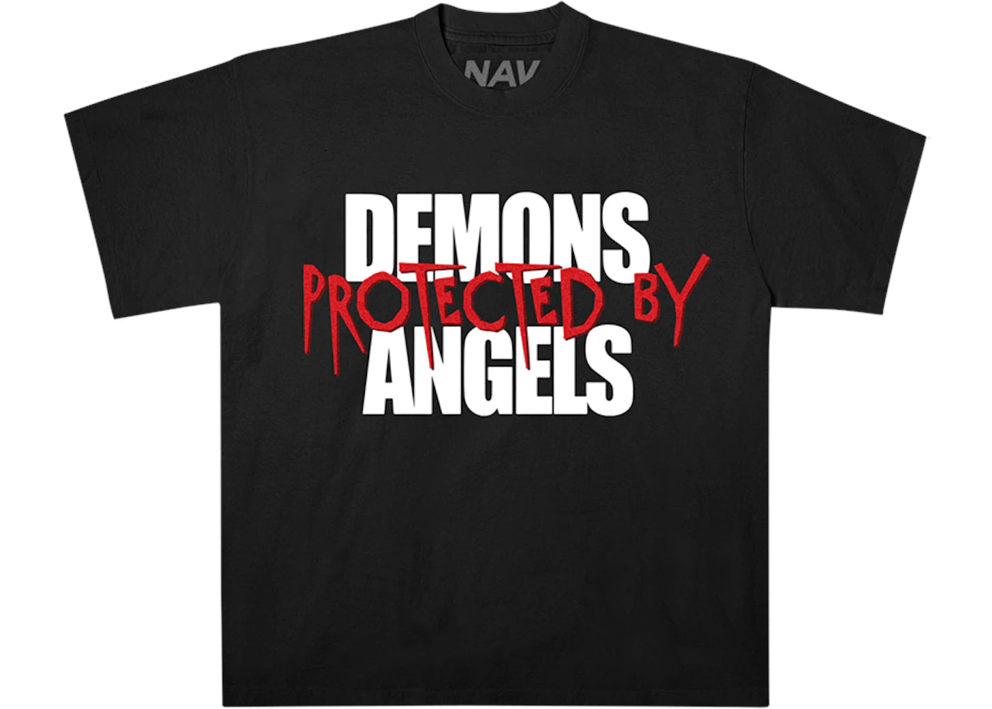 Vlone x Nav DPBA Box Set 001 Glow T-shirt Black - vue secondaire A