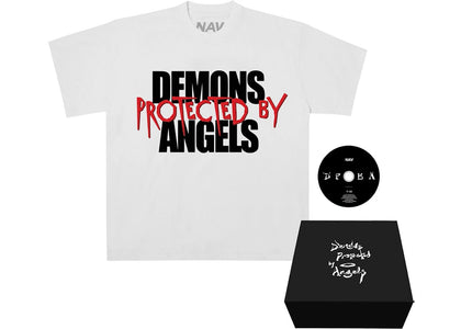 Vlone x Nav DPBA Box Set 004 Glow T-shirt White - apparel view 2