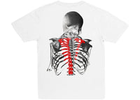 Vlone x Never Broke Again Bones T-shirt White