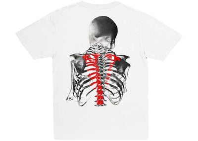 Vlone x Never Broke Again Bones T-shirt White