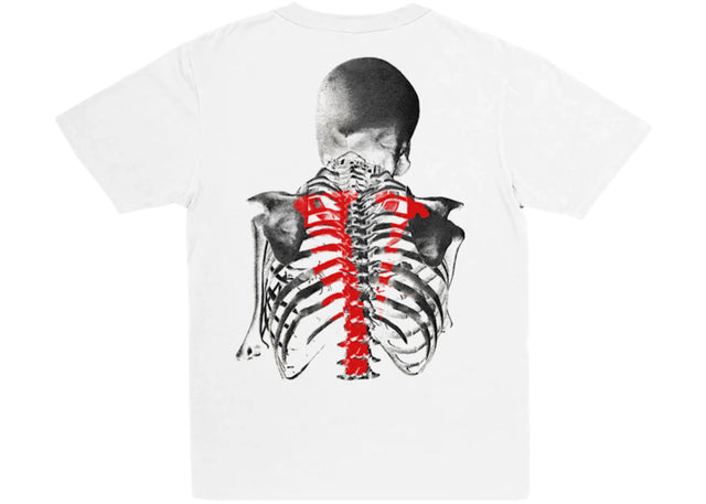 Vlone x Never Broke Again Bones T-shirt White