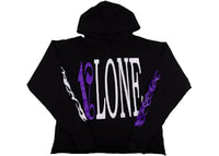 Vlone x Palm Angels Hoodie Black/Purple