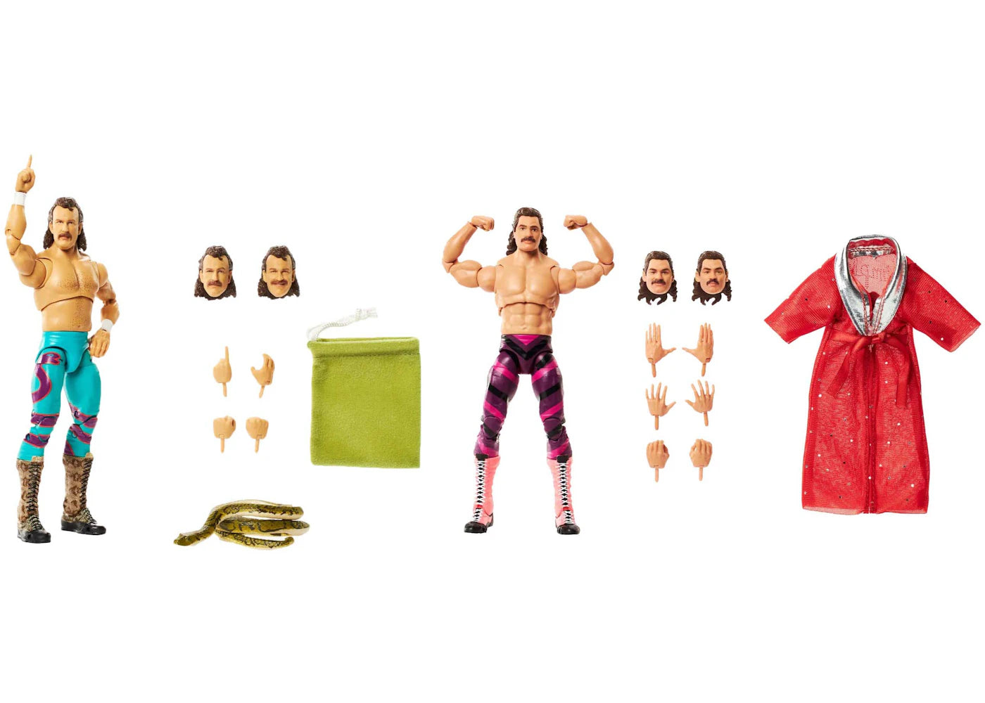 WWE Action Figure Ultimate Edition Coliseum Collection Jake "The Snake" Roberts & "Ravishing" Rick Rude 2-Pack - vue secondaire B