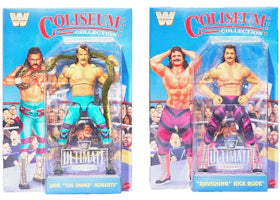 WWE Action Figure Ultimate Edition Coliseum Collection Jake "The Snake" Roberts & "Ravishing" Rick Rude 2-Pack - vue 360