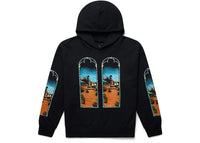 Who Decides War x EST Gee Stained Glass Hoodie Schwarz