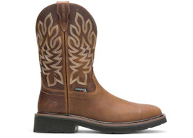 Wolverine Rancher Waterproof Steel Toe Boots Tobacco