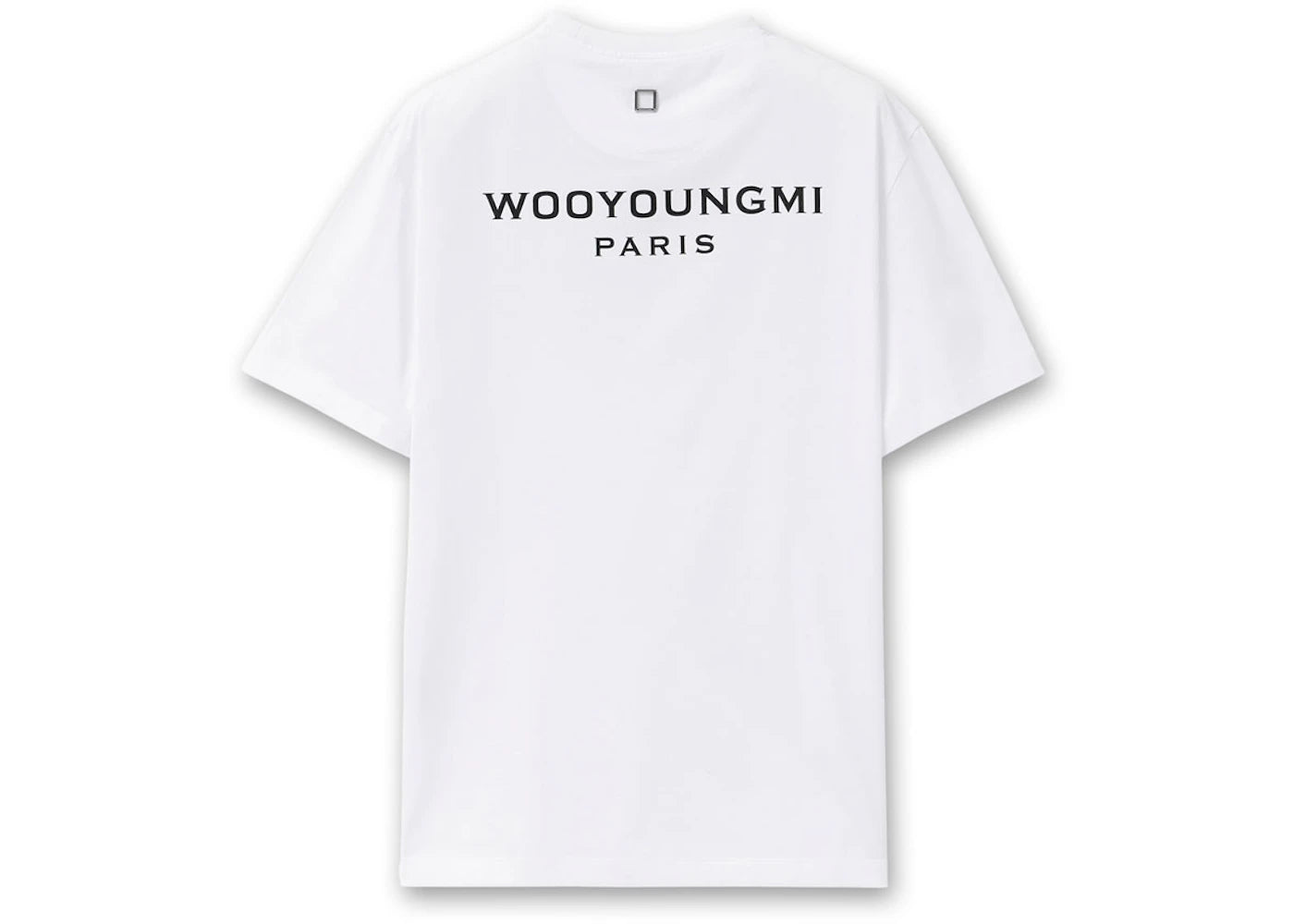 Wooyoungmi Back Logo T-shirt White - vue secondaire A