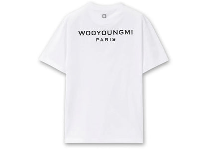 Wooyoungmi Back Logo T-shirt White - apparel view 2