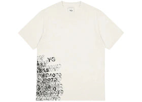 Y-3 GFX S/S T-shirt White - vue 360