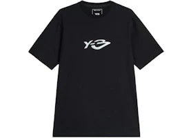 Y-3 Logo LS Tee Black