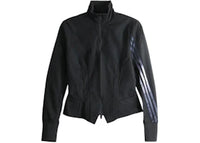 Y-3 Women's Women Gradient Stripes Nylon Top Black