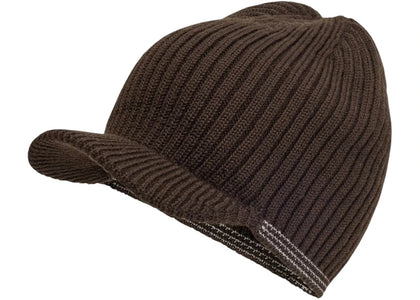 Y-3 x Wales Bonner Beanie Cap Aurora Coffee - authentic Y-3 product