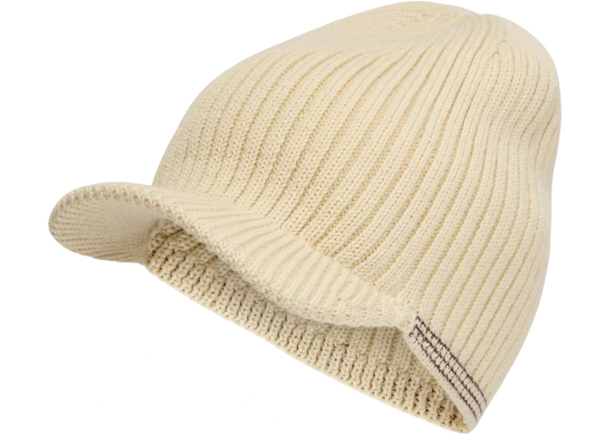 Y-3 x Wales Bonner Beanie Cap Cream White - vue secondaire A
