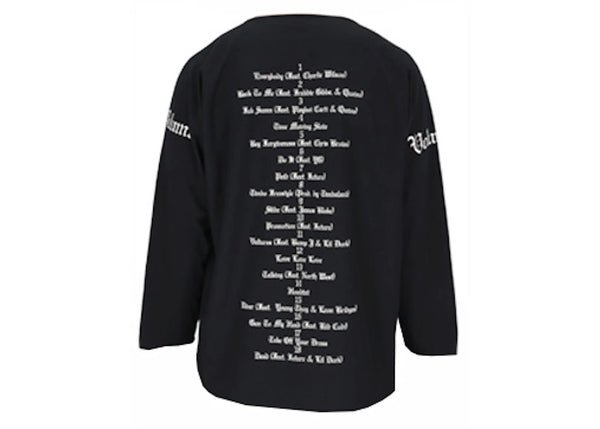 YZY Vultures Long T Schwarz