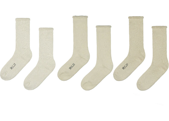 Yeezy Bouclette Socks (3 Pack) Color One sneakers - authentic Yeezy shoes