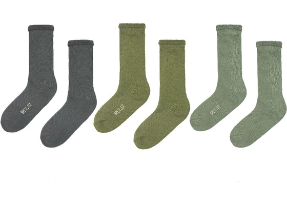 Yeezy Bouclette Socks (3 Pack) Color Three sneakers - authentic Yeezy shoes