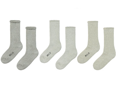Yeezy Bouclette Socks (3 Pack) Color Two - authentic Yeezy sneakers