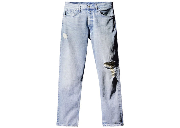 Yeezy Gap 5 Pocket Denim Pants Blue sneakers - authentic Yeezy shoes