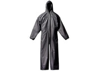 Yeezy Gap Overall aus beschichteter Baumwolle, Schwarz