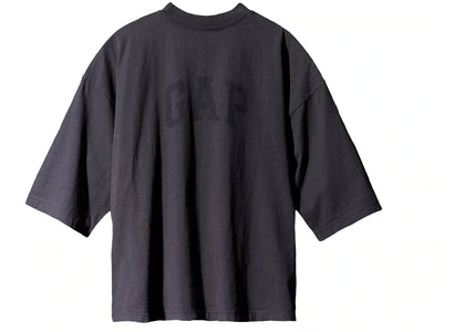 Yeezy Gap Engineered by Balenciaga Dove 3/4 Sleeve Tee Washed Black - authentic Yeezy sneakers