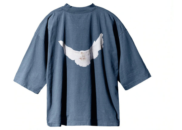 Yeezy Gap Dove 3/4 Sleeve Tee Dark Blue