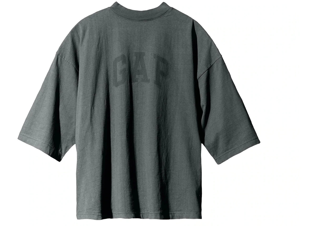 Yeezy Gap Dove 3/4-Ärmel-T-Shirt Dunkelgrün - vue 360