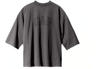 Yeezy Gap Dove 3/4-Ärmel-T-Shirt Dunkelgrau