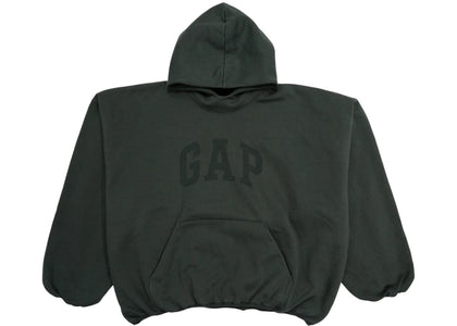 Yeezy Gap Engineered by Balenciaga Dove Hoodie Dark Green - authentic Yeezy apparel