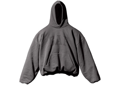 Yeezy Gap Engineered by Balenciaga Dove Hoodie Dark Grey - authentic Yeezy apparel