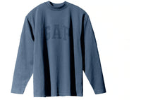 Yeezy Gap Dove Langarmshirt Dunkelblau
