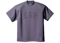 Yeezy Gap Dove Gepolstertes Fleece-T-Shirt Schwarz