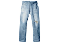 Yeezy Gap Engineered by Balenciaga 5-Pocket-Denimhose Blau
