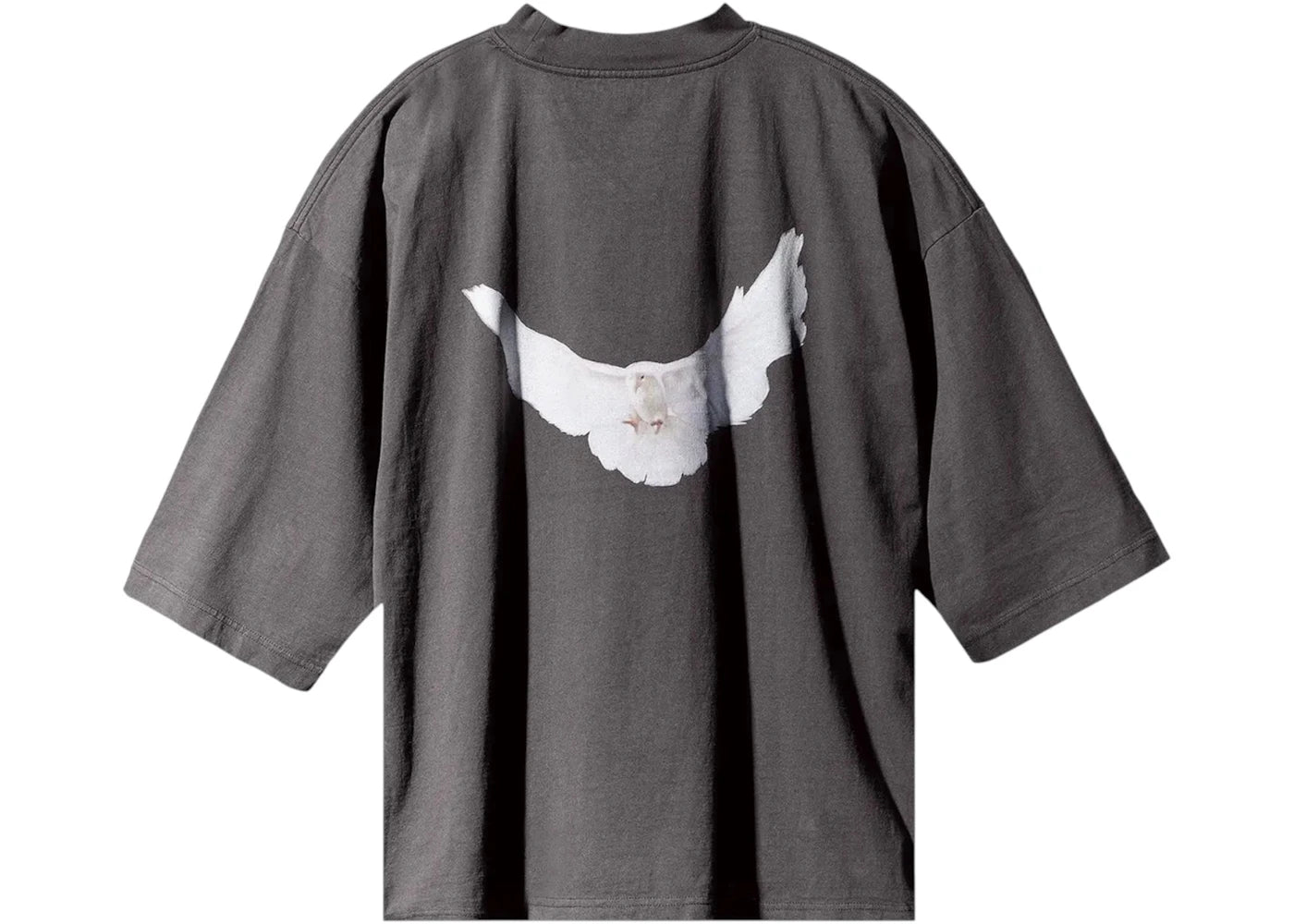 Yeezy Gap Engineered by Balenciaga Dove 3/4 Sleeve Tee Dark Grey - vue secondaire B