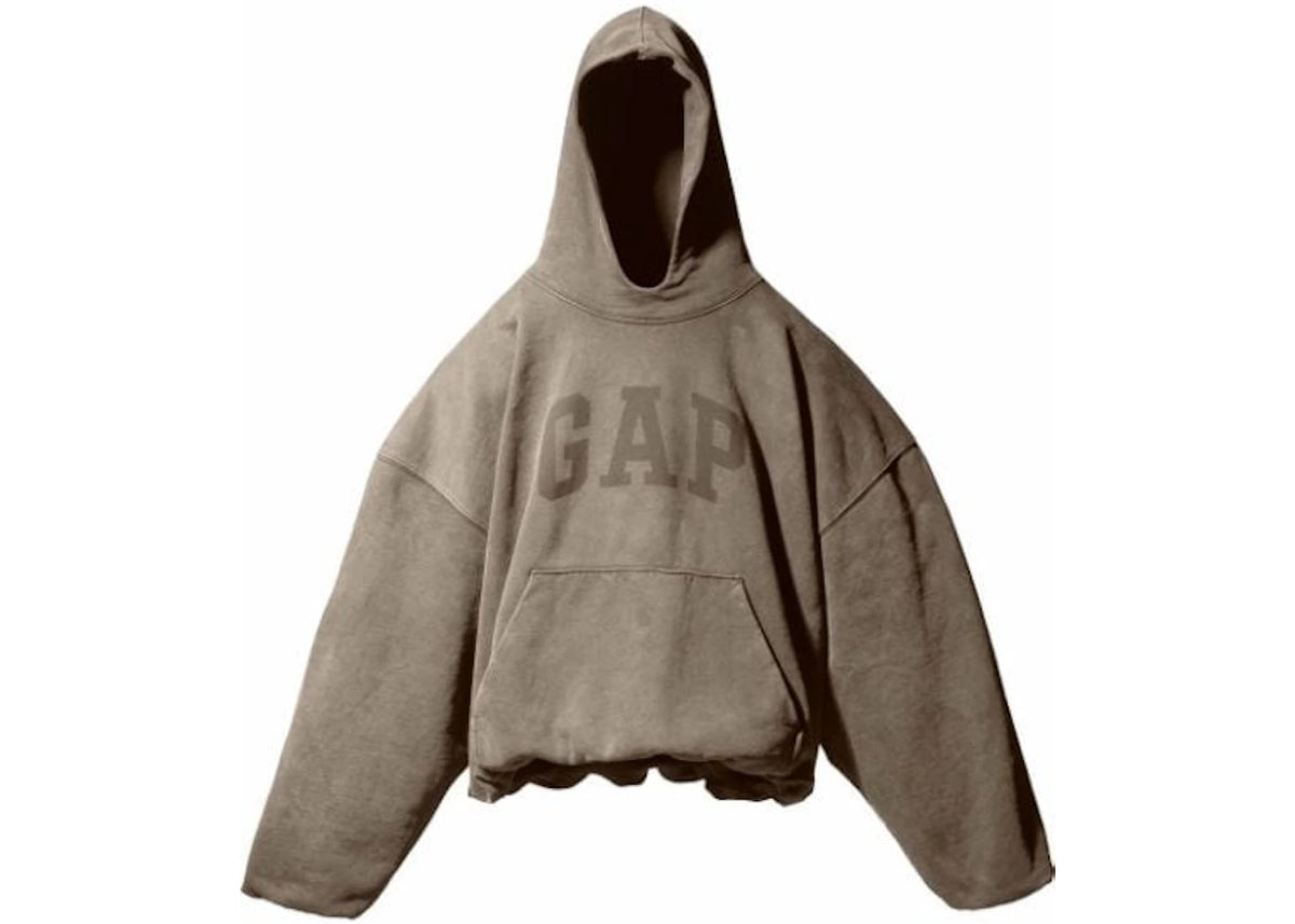 Yeezy Gap Engineered by Balenciaga Dove Hoodie Beige - vue 360