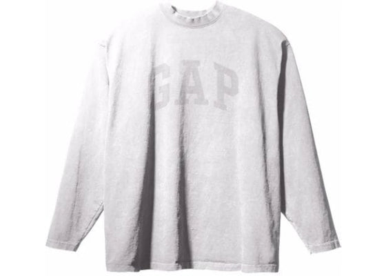 Yeezy Gap Engineered by Balenciaga Dove L/S T-shirt White sneakers - authentic Yeezy shoes