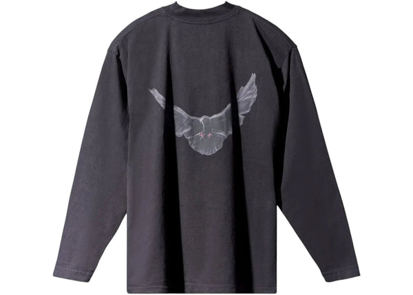 Yeezy Gap Engineered by Balenciaga Dove L/S Tee Dark Grey