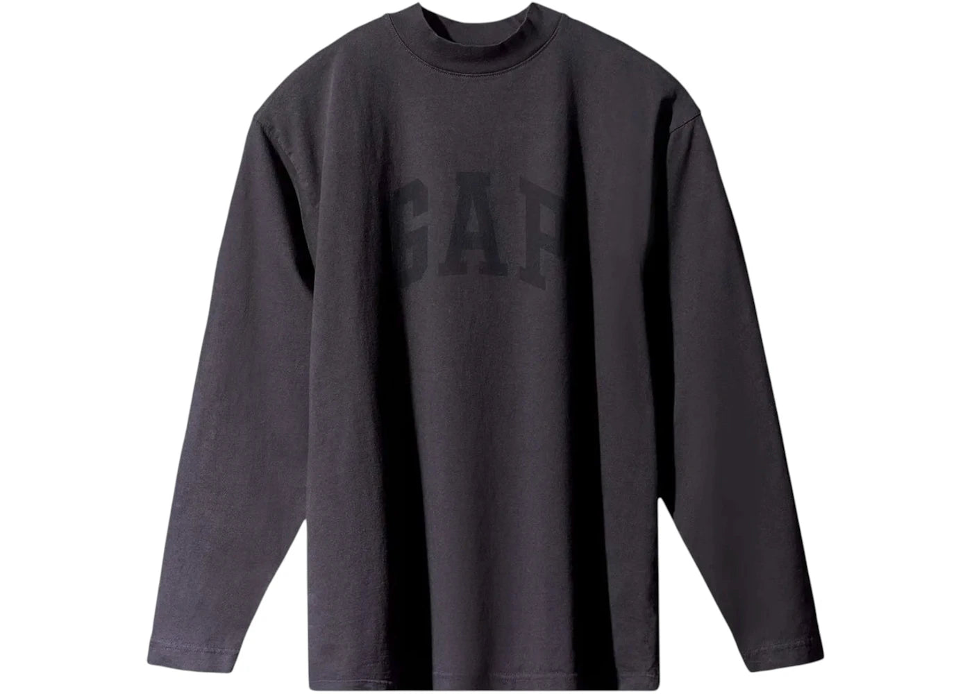 Yeezy Gap Engineered by Balenciaga Dove Langarmshirt Dunkelgrau - vue 360